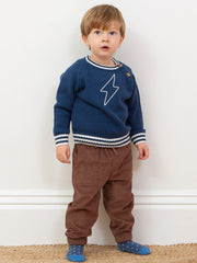 Cosy Cord Schlupfhose Mocca