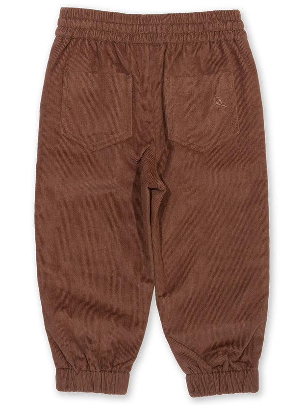 Cosy Cord Schlupfhose Mocca