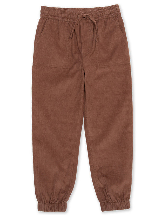 Cosy Cord Schlupfhose Mocca