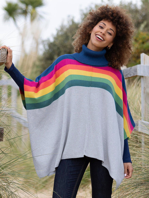 Poole Knit Poncho