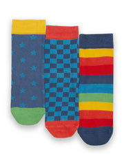 Chequerboard Socken