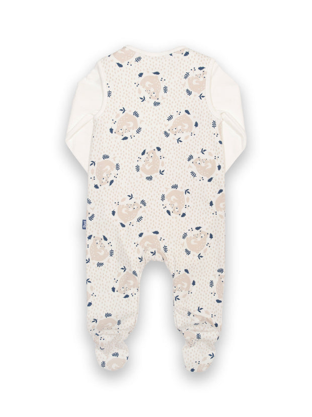 Snuggle Bear Latzhose Set