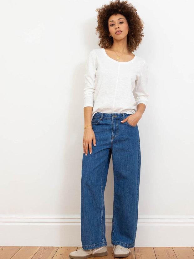 Wareham Jeans Weites Bein