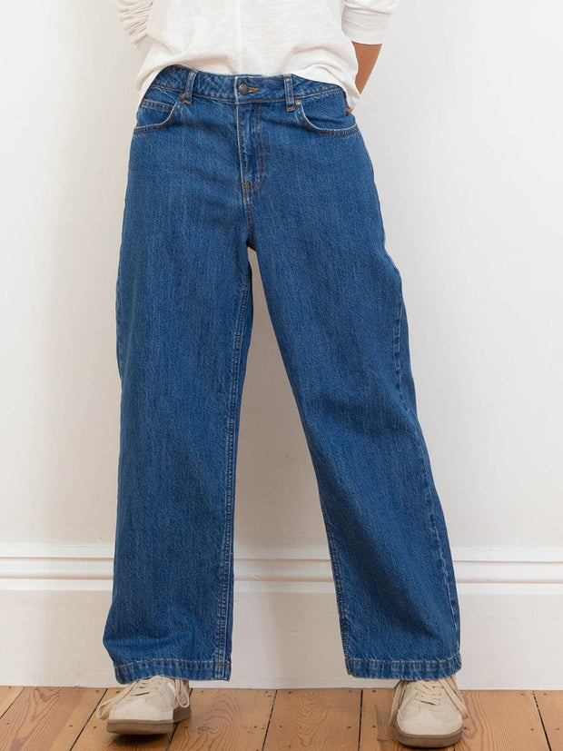 Wareham Jeans Weites Bein