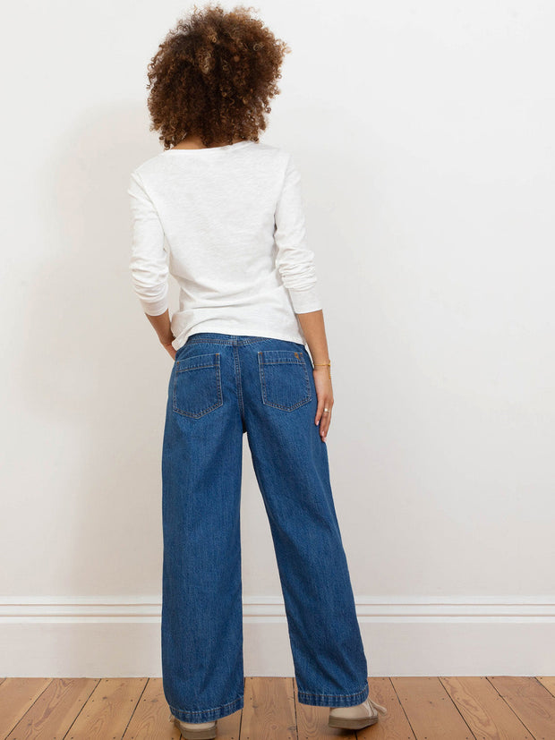 Wareham Jeans Weites Bein