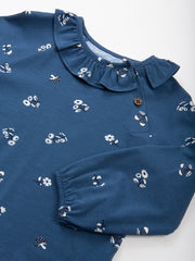 Forage Floral Rüschen Shirt