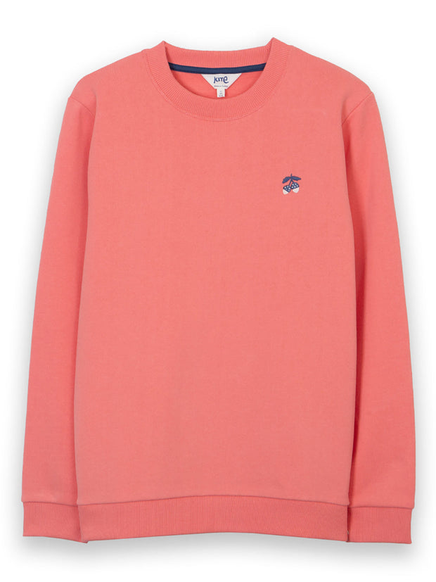 Whitecliff Sweatshirt Lachsrot