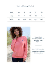 Whitecliff Sweatshirt Lachsrot