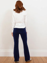 Asker Velvety Leggings Flare Stil