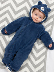 Mr Bear Fleece Onesie