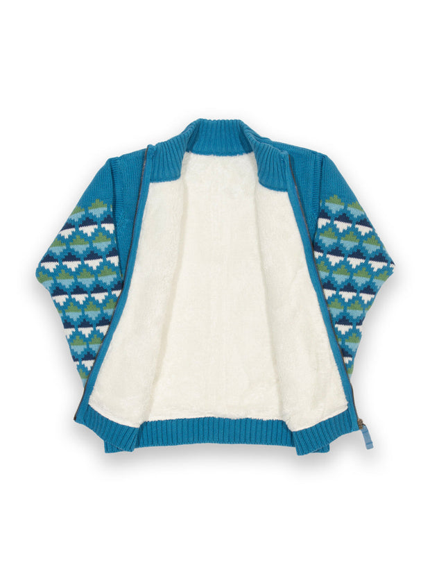 Hygge Jacke Blau