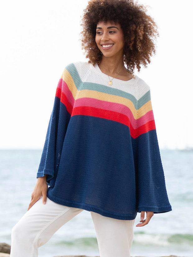 Poole Knit Poncho