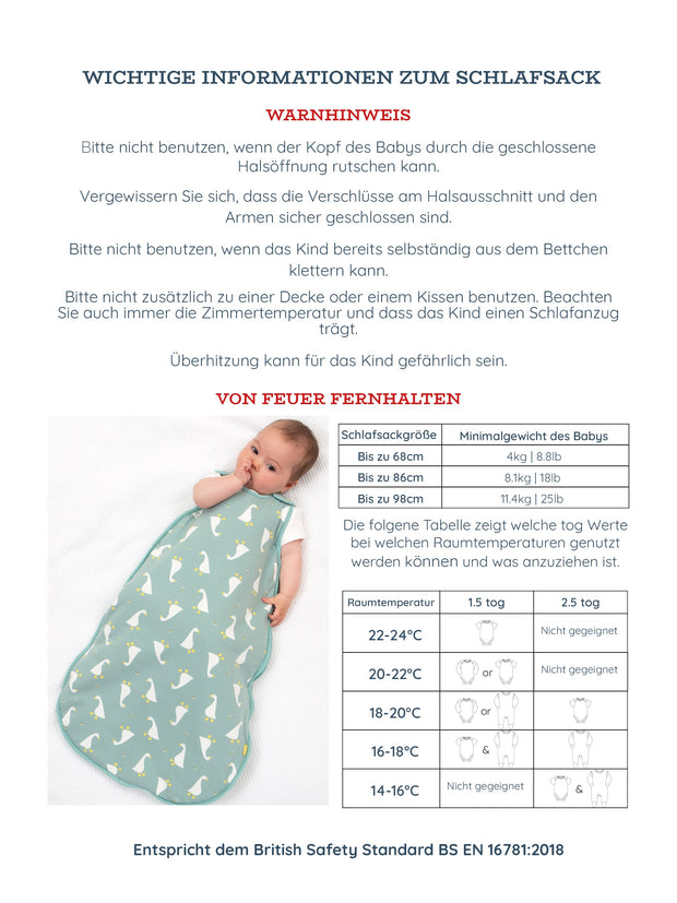 kite schlafsack Little Goose Schlafsack