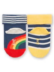 Regenbogen Socken