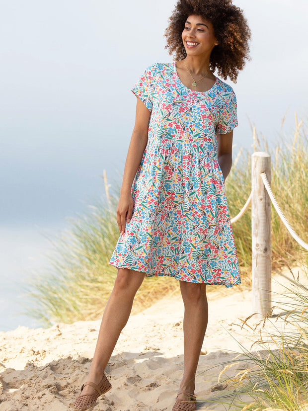 Harbour Jersey Kleid Songbird