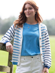 Shapwick Strickjacke Streifen