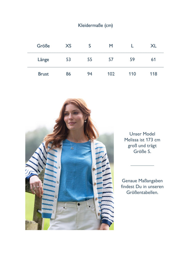 Shapwick Strickjacke Streifen