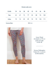 Lytchett 7/8 Leggings Meadow Ditsy Bright