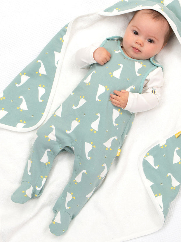 Little Goose Set mit Latzhose