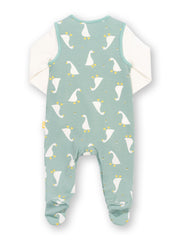 Little Goose Set mit Latzhose