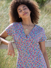 Cheselbourne Jersey Kleid Meadow Ditsy Bright