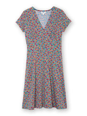 Cheselbourne Jersey Kleid Meadow Ditsy Bright