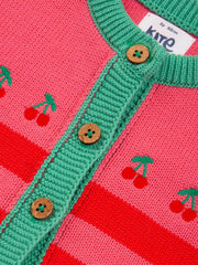 Cherry Friends Strickjacke