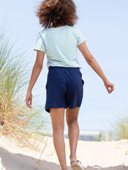 Hazelbury Jersey Shorts Midnight