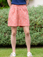 Eype Shorts aus strukturierter Baumwolle Coco Palm