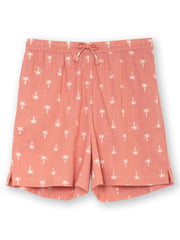 Eype Shorts aus strukturierter Baumwolle Coco Palm