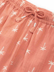 Eype Shorts aus strukturierter Baumwolle Coco Palm