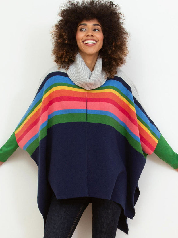 Poole Strickponcho