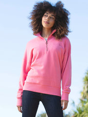 Watercombe Sweatshirt mit kurzem Reißverschluss