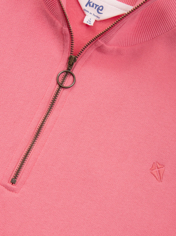 Watercombe Sweatshirt mit kurzem Reißverschluss