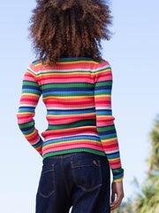 Trigon Strickshirt V-Kragen