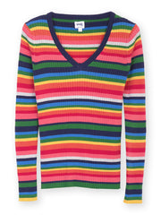 Trigon Strickshirt V-Kragen