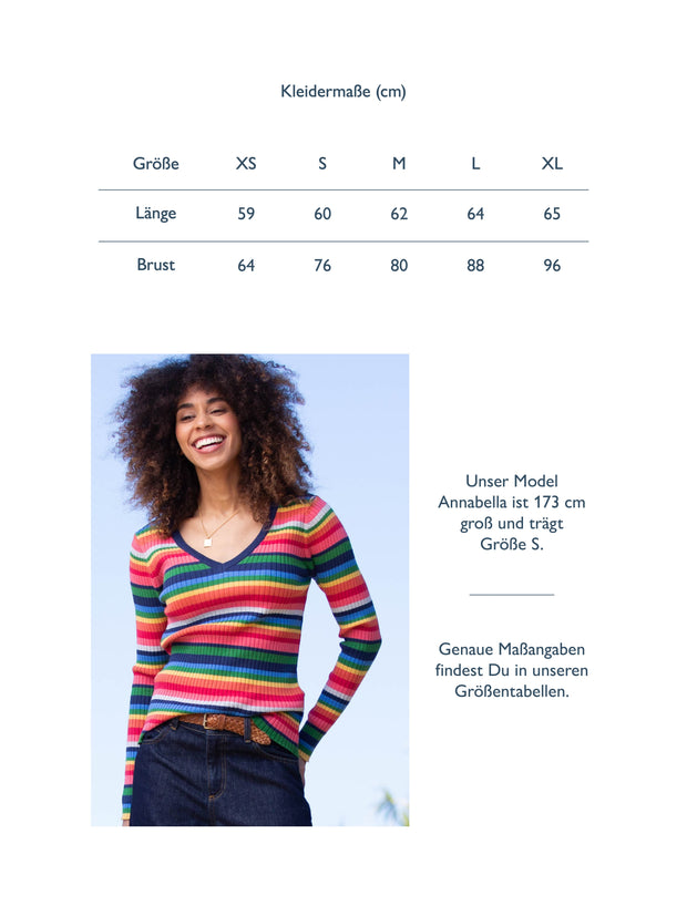 Trigon Strickshirt V-Kragen