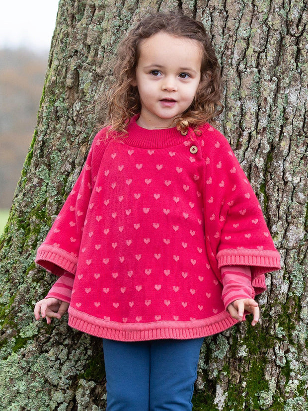 Rosenherz Poncho