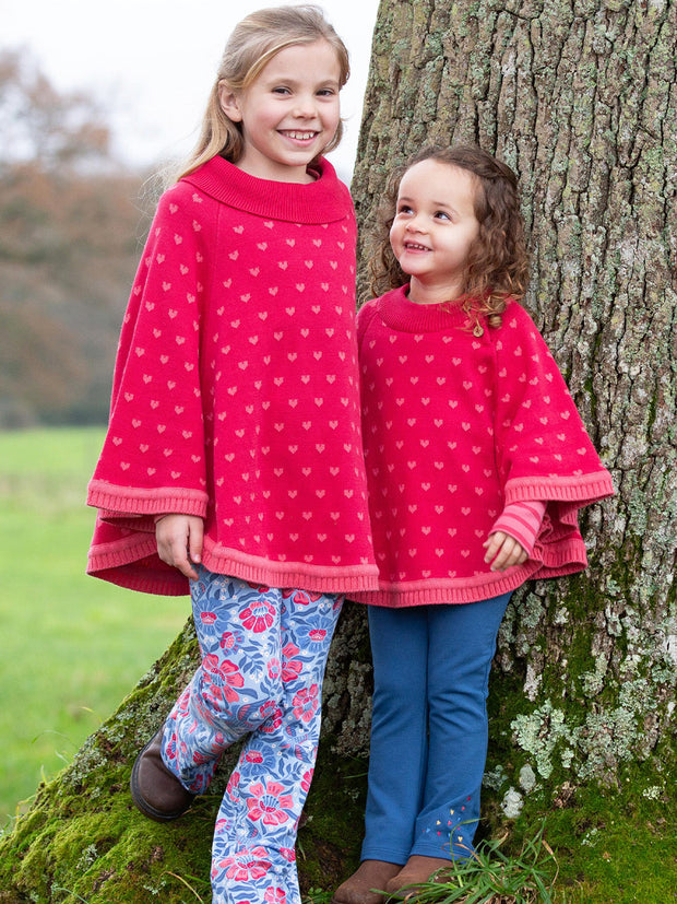 Rosenherz Poncho