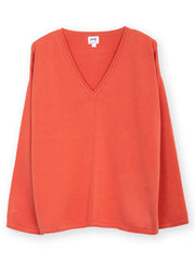 Loscombe Strickpullover gebrannte Orange