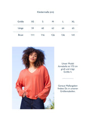 Loscombe Strickpullover gebrannte Orange