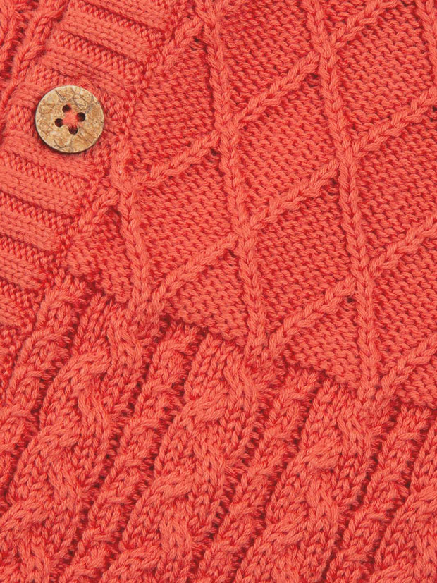 My First Strickjacke Gebranntes Orange