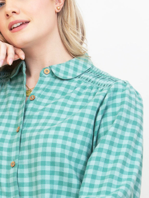 Marshwood Karierte Flanellbluse