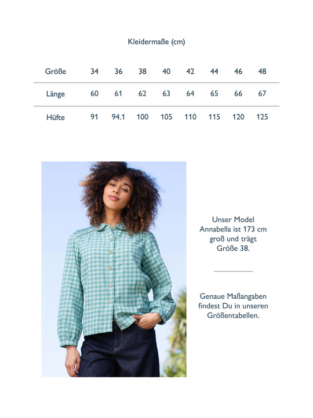 Marshwood Karierte Flanellbluse