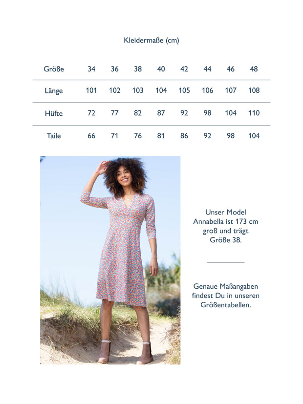 Cheselbourne Jersey Kleid 3/4 Ärmel