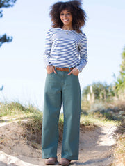 Wareham Twill Jeans Weites Bein
