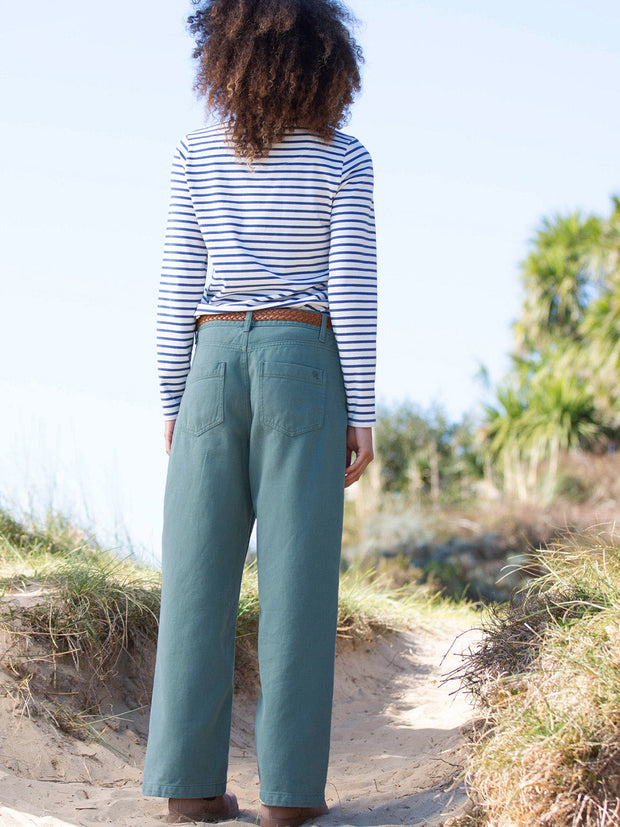 Wareham Twill Jeans Weites Bein