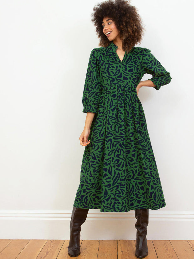 Charborough Cordkleid 3/4 Ärmel