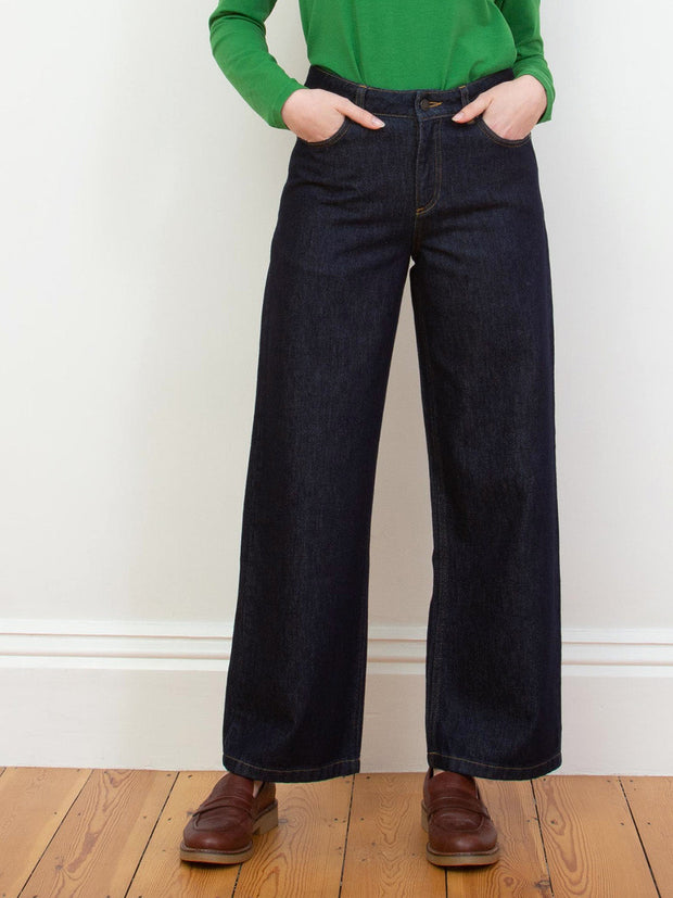 Wareham Denim Jeans Weites Bein