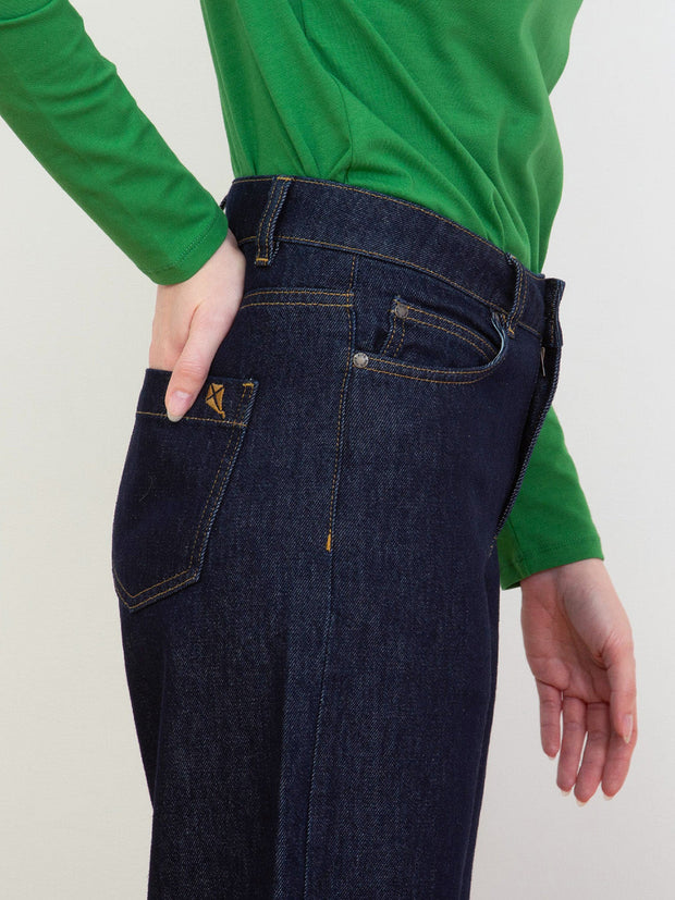 Wareham Denim Jeans Weites Bein